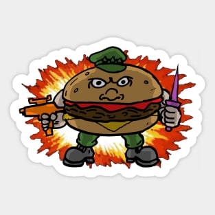 Burgedier General Sticker